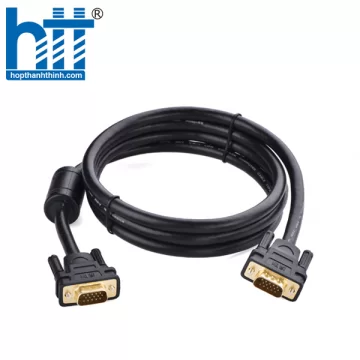 Ugreen 11636 30M màu Đen Cáp tín hiệu 2 đầu VGA VG101 20011636