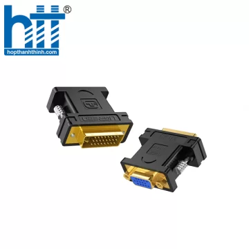 Ugreen 20122 Màu Đen Đầu chuyển đổi DVI 24 + 5 sang VGA âm 20122 20020122