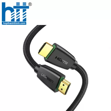 Ugreen 30191 2M màu Đen Cáp tín hiệu HDMI chuẩn 1.4 hỗ trợ phân giải 4K * 2K HD116 20030191