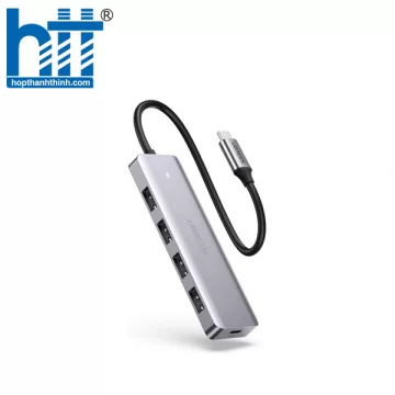 Ugreen 70336 4 cổng bộ chia usb type c 3.0 CM219 20070336