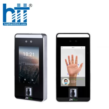 Máy chấm công kiểm soát cửa ra vào nhận dạng khuôn mặt ZKTeco SpeedFace-V5L[P]