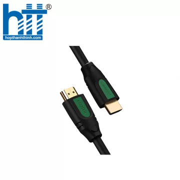 Ugreen 40410 2M màu Đen Cáp tín hiệu HDMI chuẩn 2.0 hỗ trợ phân giải 4K HD118 20040410