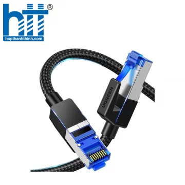 Cáp mạng Cat8 đúc sẵn bọc dù dài 2M Ugreen 80431 cao cấp