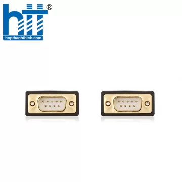 Ugreen 20153 1.5M màu Đen Cáp tín hiệu 2 đầu COM RS232 dương cao cấp DB101 20020153