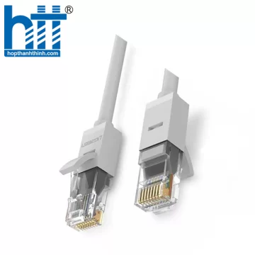 Ugreen 20174 1M màu Trắng Cáp Mạng Lan Cat6 UTP NW102 20020174