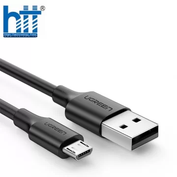 Cáp USB 2.0 to Micro USB, Màu Đen, Dài 0.5m - UGREEN 60135