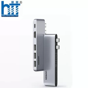 Bộ chuyển đổi đa năng USB type C ra HDMI/ 3 cổng USB 3.0 Ugreen 60559