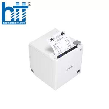 Máy in hóa đơn Epson TM-m30II-NT (USB+LAN+USB Lighting) màu trắng (C31CJ95321)