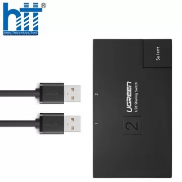 Bộ chia máy in 1 ra 2 cổng USB 2.0 chính hãng Ugreen 30345