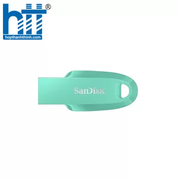 USB SanDisk CZ550 Ultra Curve 32Gb USB3.2 Flash Drive (Màu xanh bạc hà)