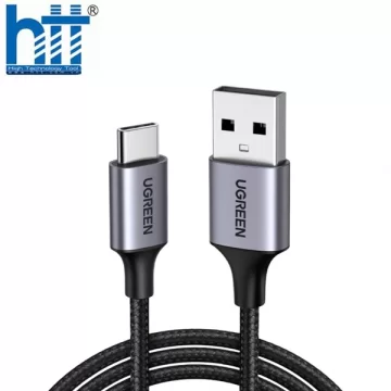 Cáp sạc nhanh USB Type C dài 25cm Ugreen 60124