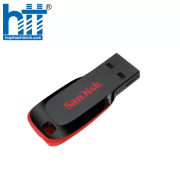 USB SanDisk CZ50 Cruzer Blade 64Gb USB2.0 (Màu đen)