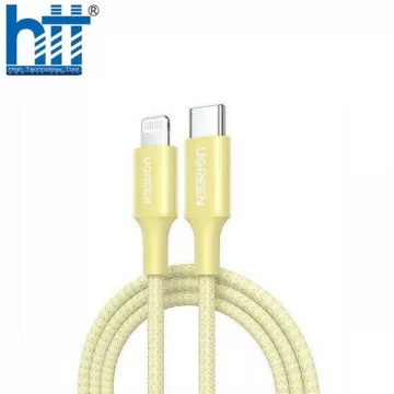 Cáp USB-C ra Lightning 1m Ugreen 90492 (Vàng)