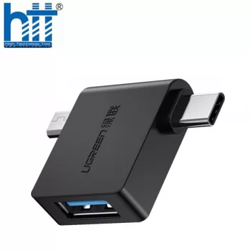 Đầu Micro USB + USB-C OTG USB 3.0 Ugreen 30453