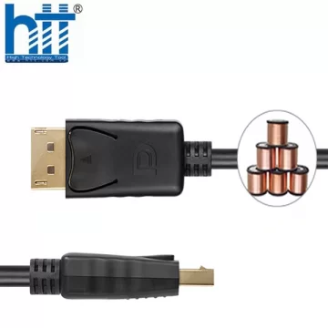Cáp DisplayPort 3m Unitek Y-C609BK
