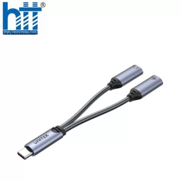 Dây cáp chia TYPE-C ra TYPE-C Audio PD60W M206A Unitek