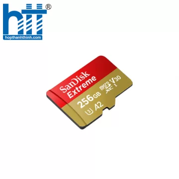 Thẻ nhớ Micro SDXC Sandisk Extreme V30 A2 190MB/s 256GB