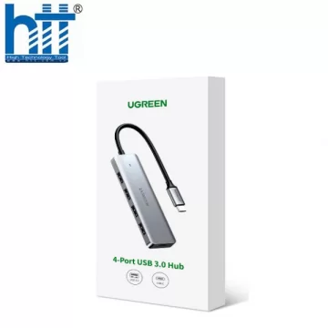 Bộ chuyển Ugreen 15395 USB-C sang USB-A 3.0*2+USB-C 3.0*2 4K60Hz