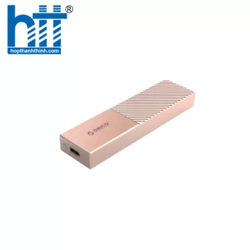 HỘP ĐỰNG Ổ CỨNG SSD M2 SATA ORICO M205C3-RG MÀU VÀNG ĐỒNG 