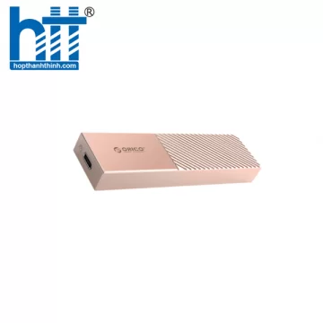 HỘP ĐỰNG Ổ CỨNG SSD M2 SATA ORICO M205C3-RG MÀU VÀNG ĐỒNG 