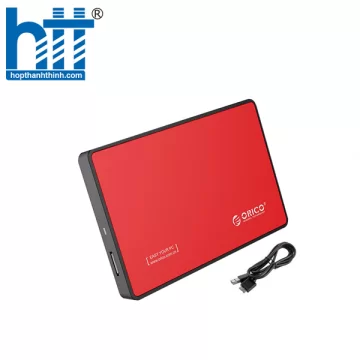 HỘP ĐỰNG Ổ CỨNG 2.5 INCH ORICO 2588US3-RD (MÀU ĐỎ)