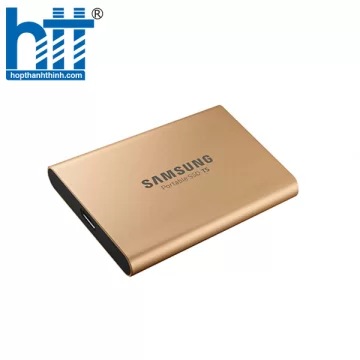 Ổ cứng SSD gắn ngoài Samsung T5 Portable 500GB, màu vàng, Model: MU-PA500G/WW