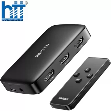 Bộ gộp HDMI 3 ra 1 hỗ trợ 4K  Ugreen 80125