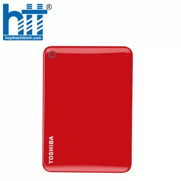 Ổ cứng di động Toshiba Canvio Connect Portable V9 1TB-Đỏ
