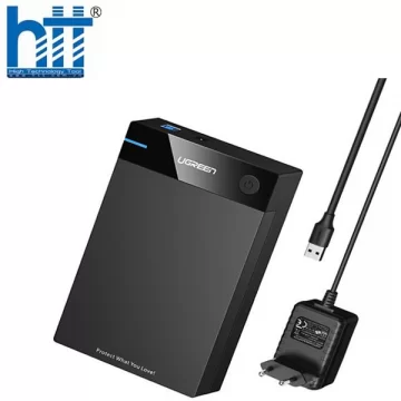Hộp đựng ổ cứng 3.5″/ 2.5″ SATA USB 3.0 Ugreen 50423