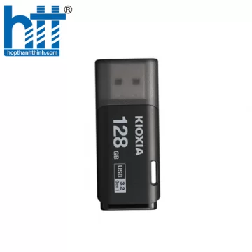 USB 128GB Kioxia 3.2 Gen 1 U301 - LU301K128GG4 (Đen)