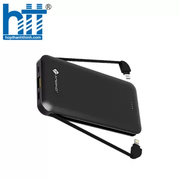 Sạc dự phòng Andino PowerTwin 16000mAh QC 3.0 ANPTQC16000BLK (Đen)