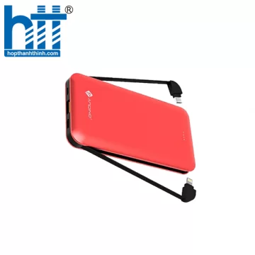 Sạc dự phòng Andino PowerTwin 10000mAh QC 3.0 ANPTQC10000RED (Đỏ)
