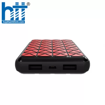Sạc dự phòng Andino PowerSlim 10000mAh Mini X ANPSMX10000RED (Đỏ)