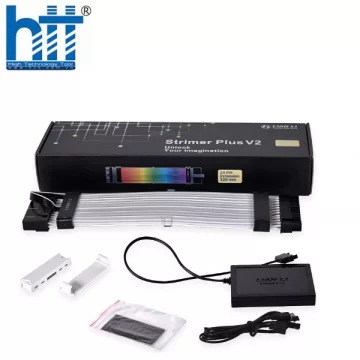 Dây nguồn nối dài Lian Li Strimer Plus 24 Pin ARGB (V2)
