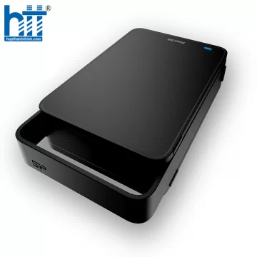 Ổ CỨNG DI ĐỘNG SILICON POWER STREAM S06 8TB BLACK, 3.5 INCH (USB 3.1 GEN1/USB 3.0) - SP080TBEHDS06C3K