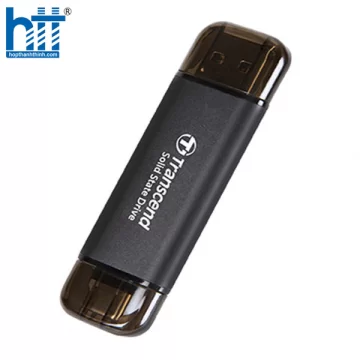 Ổ CỨNG DI ĐỘNG PORTABLE SSD 512GB TRANSCEND ESD310C MÀU ĐEN