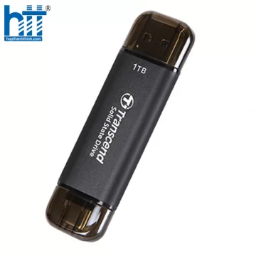 Ổ CỨNG DI ĐỘNG PORTABLE SSD 1TB TRANSCEND ESD310C MÀU ĐEN