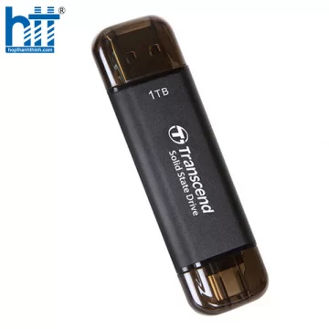 Ổ CỨNG DI ĐỘNG PORTABLE SSD 1TB TRANSCEND ESD310C MÀU ĐEN