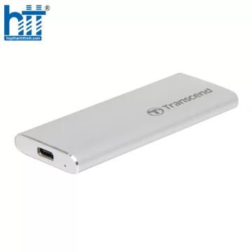 Ổ CỨNG DI ĐỘNG TRANSCEND SSD 1TB USB 3.1 GEN 2, TYPE C - TS1TESD260C, VỎ KIM LOẠI MÀU BẠC