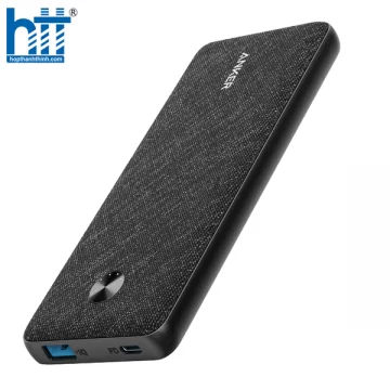 PIN SẠC DỰ PHÒNG ANKER POWERCORE III SENSE 10K - 10.000MAH - A1248 - MẶT VẢI ĐEN