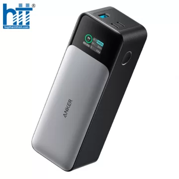 PIN SẠC DỰ PHÒNG 24.000 MAH ANKER 737 GANPRIME POWERCORE 24K A1289 - PD 140W - 01 CỔNG TYPE A + 02 CỔNG TYPE C - MÀU ĐEN