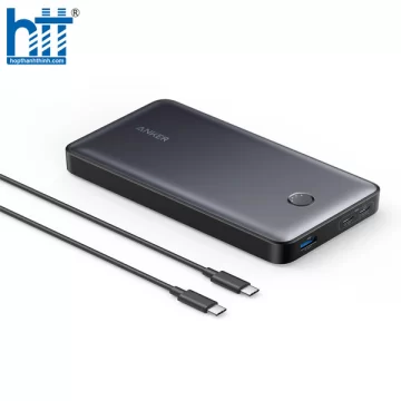 PIN SẠC DỰ PHÒNG ANKER 537 - A1379 - PD 65W - 24.000MAH - MÀU ĐEN