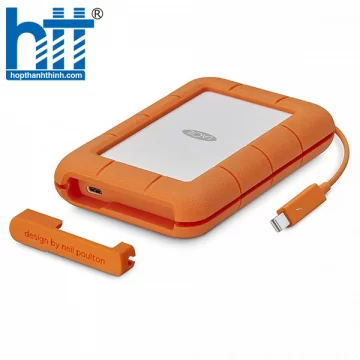 Ổ cứng di động SSD Lacie Rugged SSD 1TB USB 3.0 và Type C (STHR1000800)