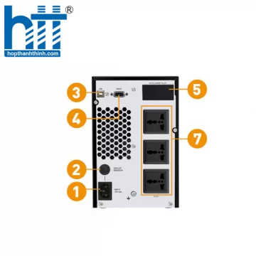 Bộ lưu điện UPS PROLINK PRO906-ES (6000VA/5400W)