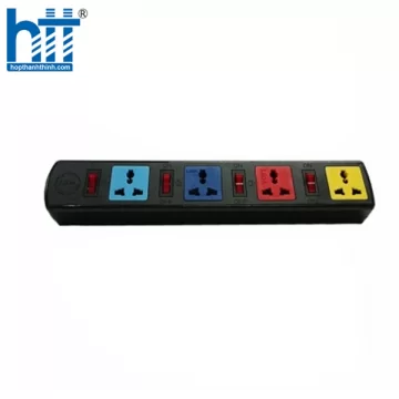 Ổ CẮM ĐIỆN LIOA 4 LỖ 3 CHẤU 3M (4D32N)