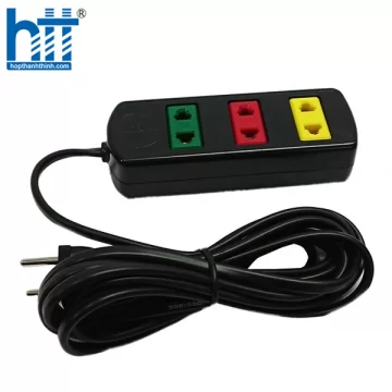 Ổ CẮM LIOA 3 CHẤU ĐA NĂNG 5M 3D52N
