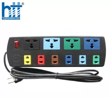 Ổ CẮM LIOA 10 CHẤU ĐA NĂNG 5M 4D6S52