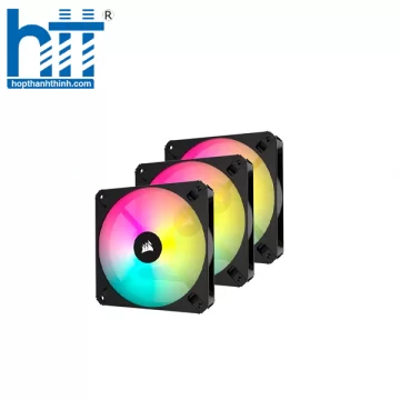 Quạt máy tính Corsair AR120 Digital RGB 120mm Black - Triple Pack