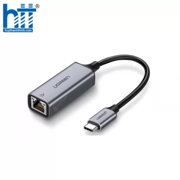 Cáp chuyển Usb Type-C to Lan 10/100/1000Mbps Ugreen 50737