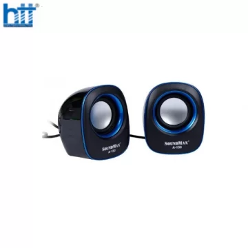 Loa 2.0 Soundmax A130 (Xanh,Đen)